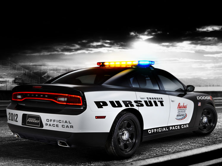 2012, Dodge, Charger, Pursuit, Pace, Nascar, Muscle, Police HD Wallpaper Desktop Background
