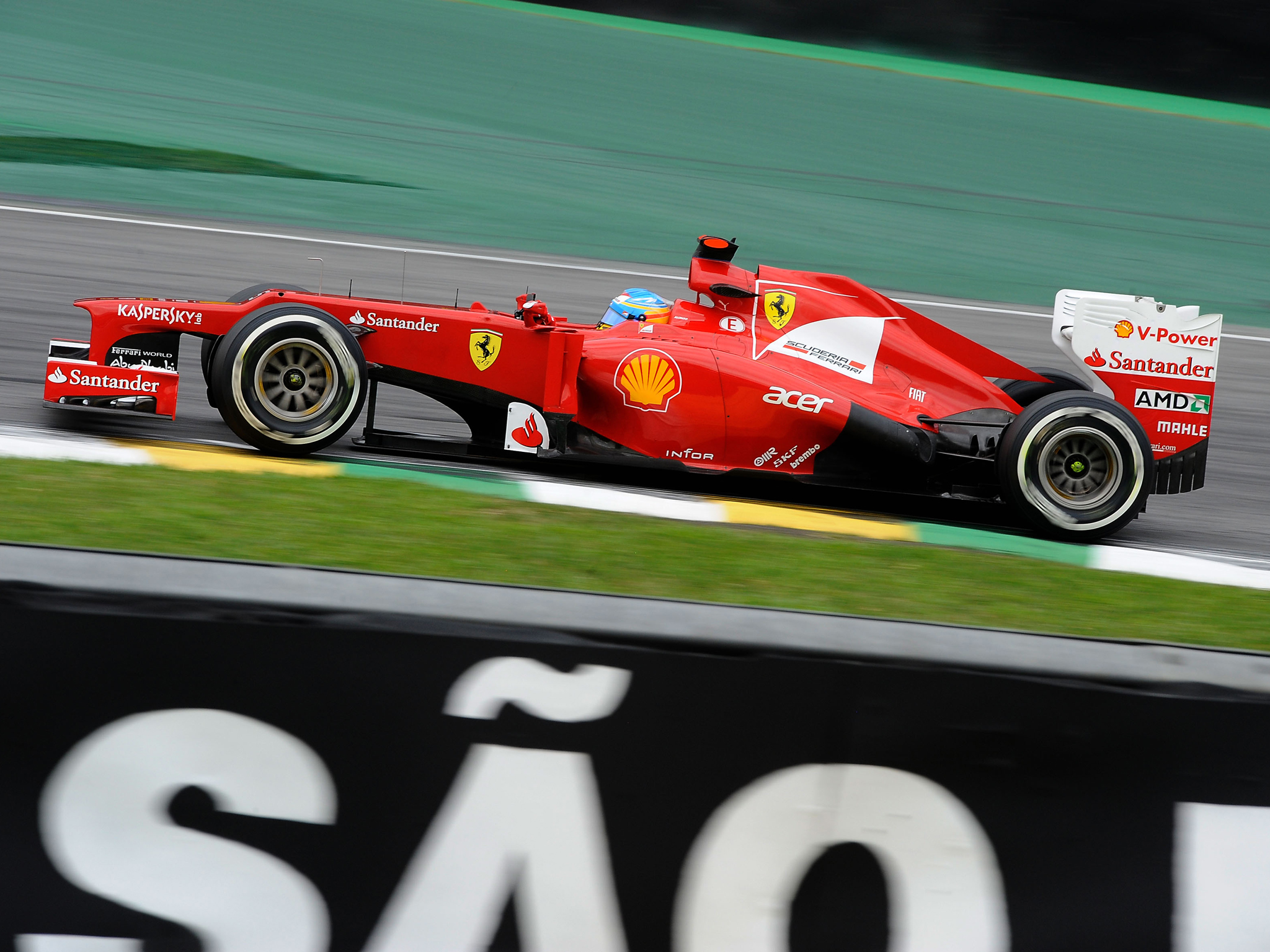 2012, Ferrari, F2012, Formula, One, Race, Racing Wallpaper
