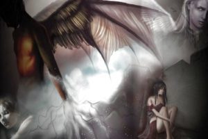 dark, Art, Artwork, Fantasy, Artistic, Original, Psychedelic, Horror, Evil, Creepy, Scary, Spooky, Halloween