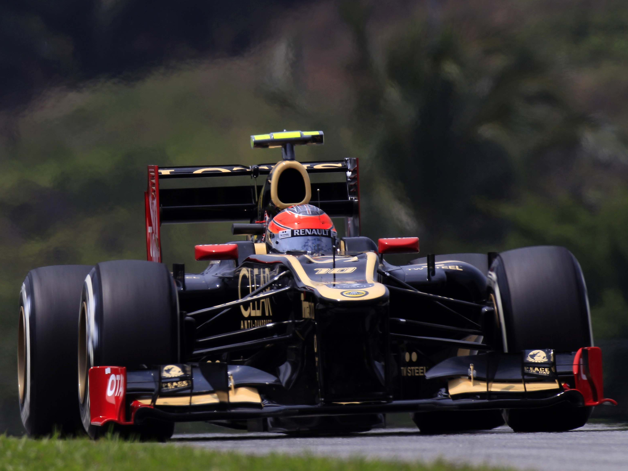 2012, Lotus, E20, Formula, One, Race, Racing Wallpaper