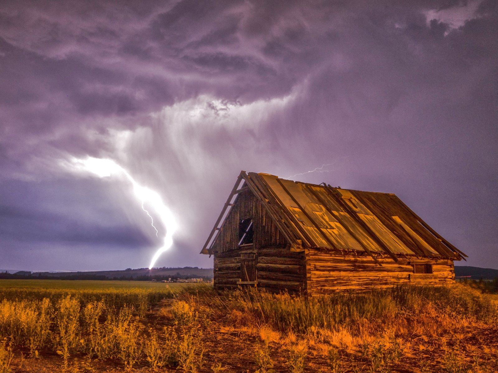 lightning, Storm, Rain, Clouds, Sky, Nature, Thunderstorm Wallpaper