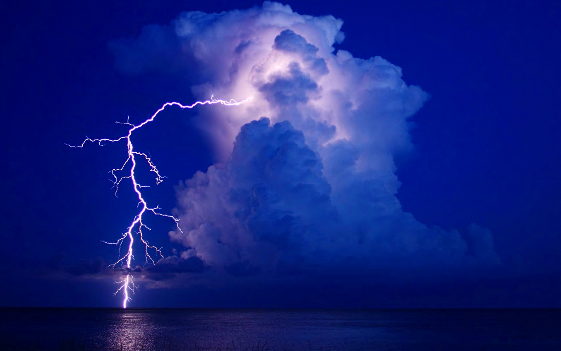 lightning, Storm, Rain, Clouds, Sky, Nature, Thunderstorm Wallpapers HD