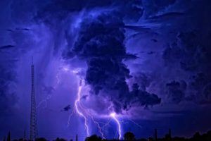 lightning, Storm, Rain, Clouds, Sky, Nature, Thunderstorm