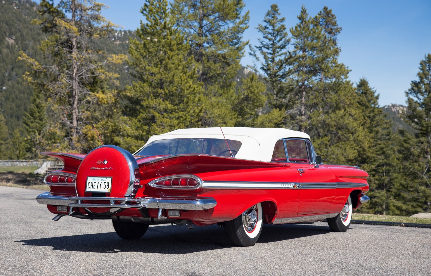 1959, Chevrolet, Impala, Convertible, Cars, Classic Wallpapers HD ...