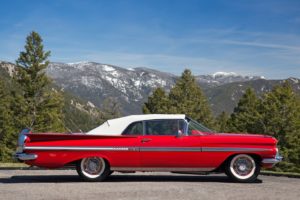 1959, Chevrolet, Impala, Convertible, Cars, Classic