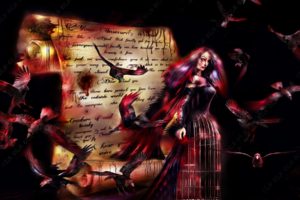 dark, Art, Artwork, Fantasy, Artistic, Original, Horror, Evil, Creepy, Scary, Spooky, Halloween