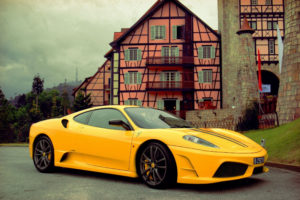 yellow, Ferrari, F430