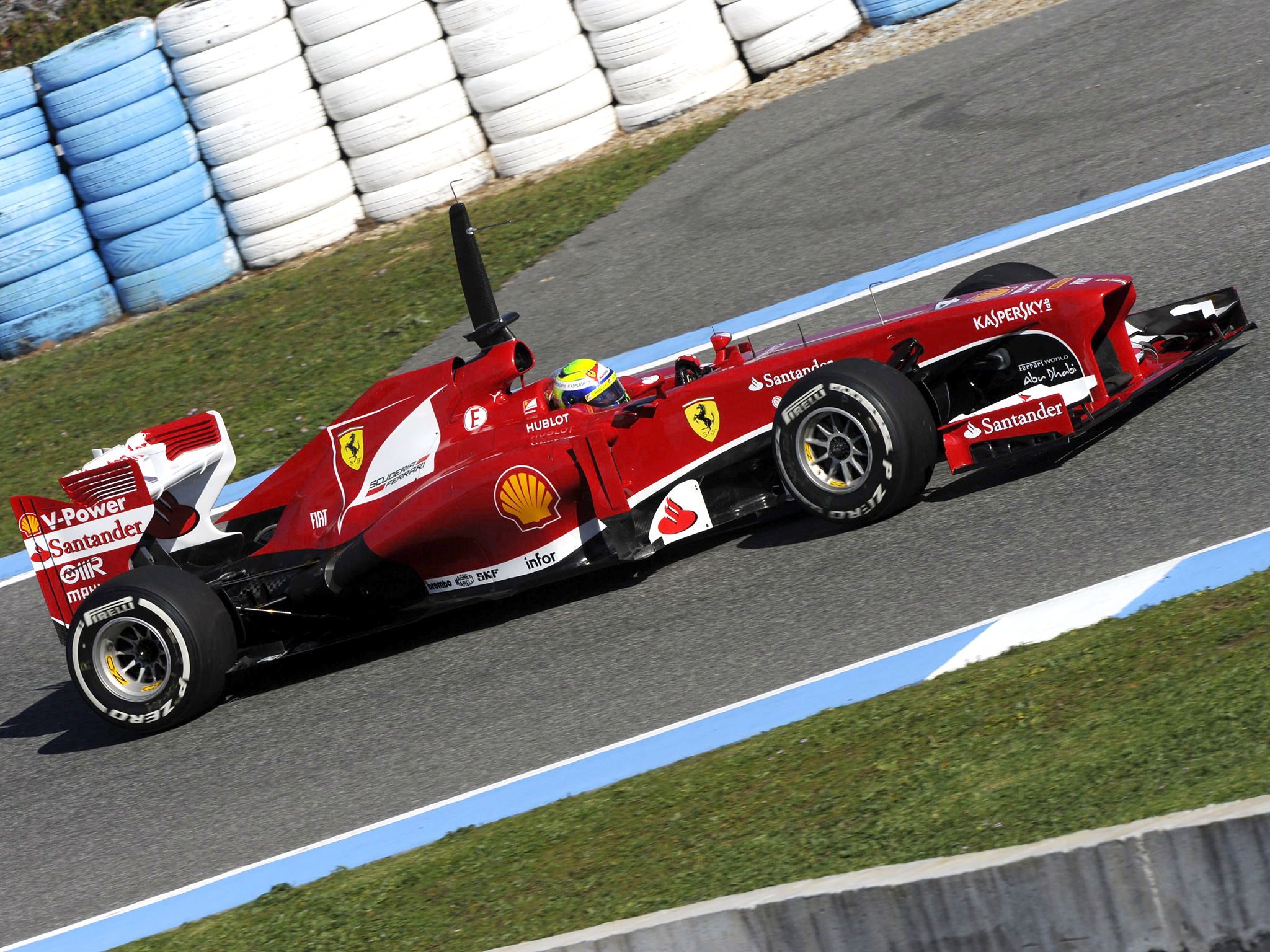 2013, Ferrari, F138, Formula, One, Race, Racing Wallpaper