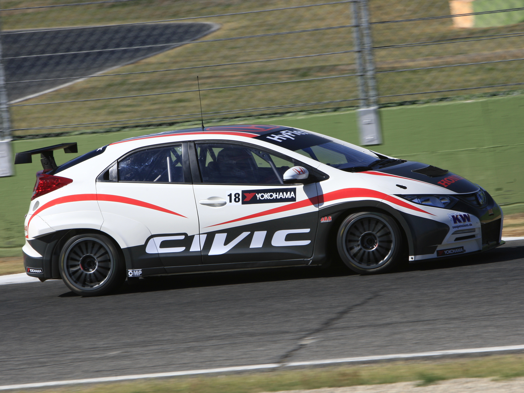 2013, Honda, Civic, Wtcc, Race, Racing Wallpaper