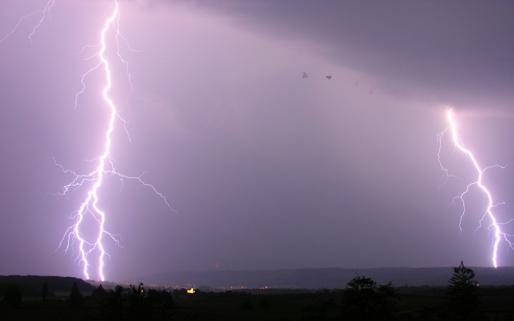 lightning, Storm, Rain, Clouds, Sky, Nature, Thunderstorm Wallpaper