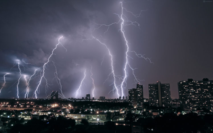 lightning, Lightning, Bolts HD Wallpaper Desktop Background