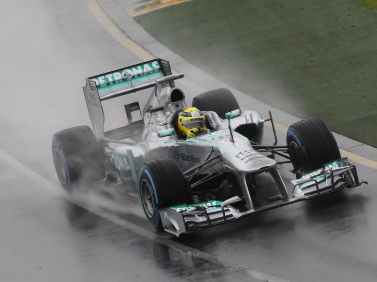 2013, Mercedes, G p, Mgp, W04, Formula, One, Race, Racing, Rain HD Wallpaper Desktop Background