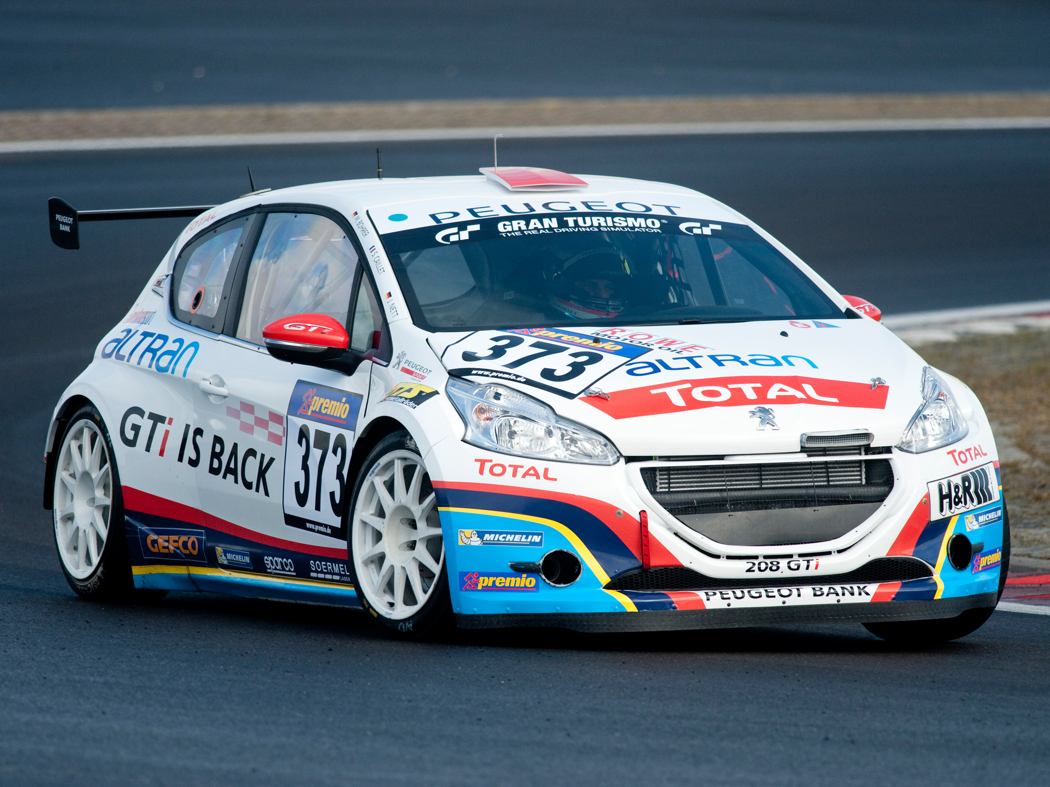 2013, Peugeot, 208, Gti, Race, Racing Wallpaper