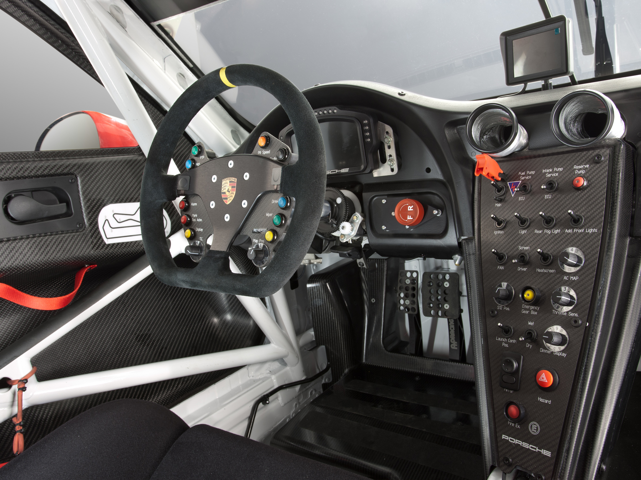 2013, Porsche, 911, Rsr, 991, Race, Racing, Interior Wallpaper