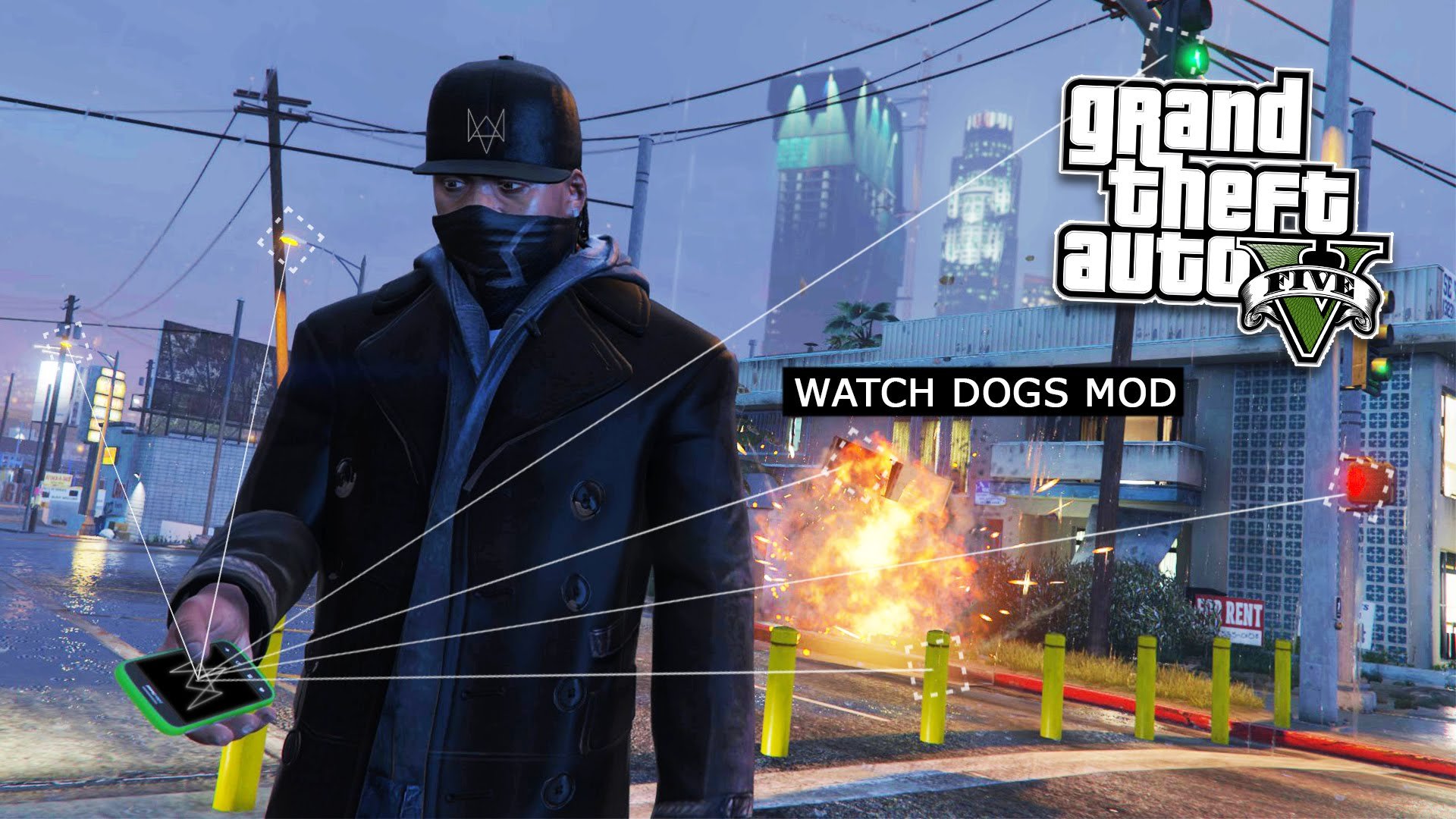 Watch dogs на gta 5 фото 2