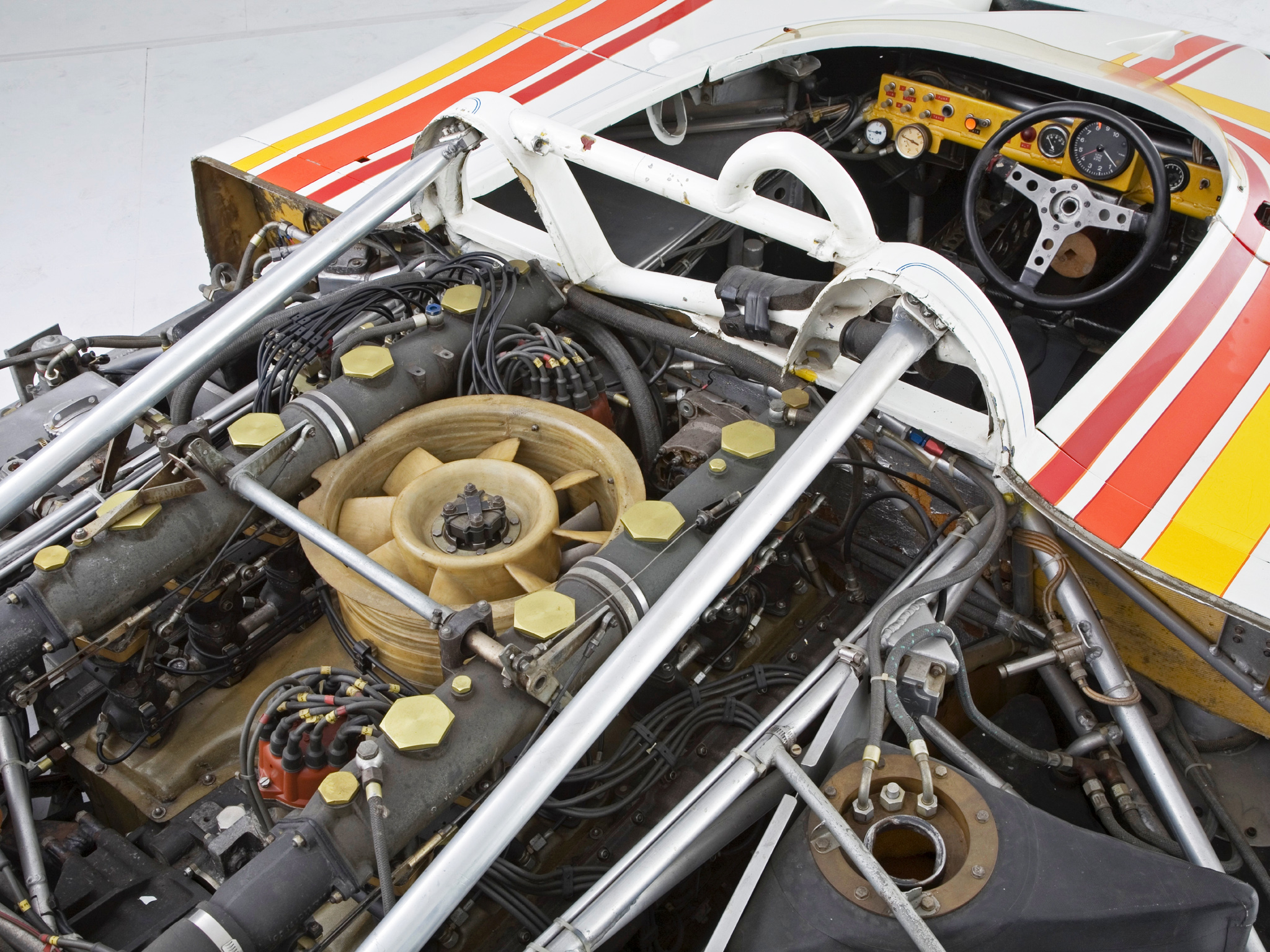 porsche, 917 10, Can am, Spyder, Race, Racing, Engine, Engines Wallpaper