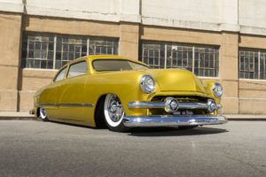 1951, Ford, Coupe, Custom, Kustom, Low, Old, School, Usa,  07