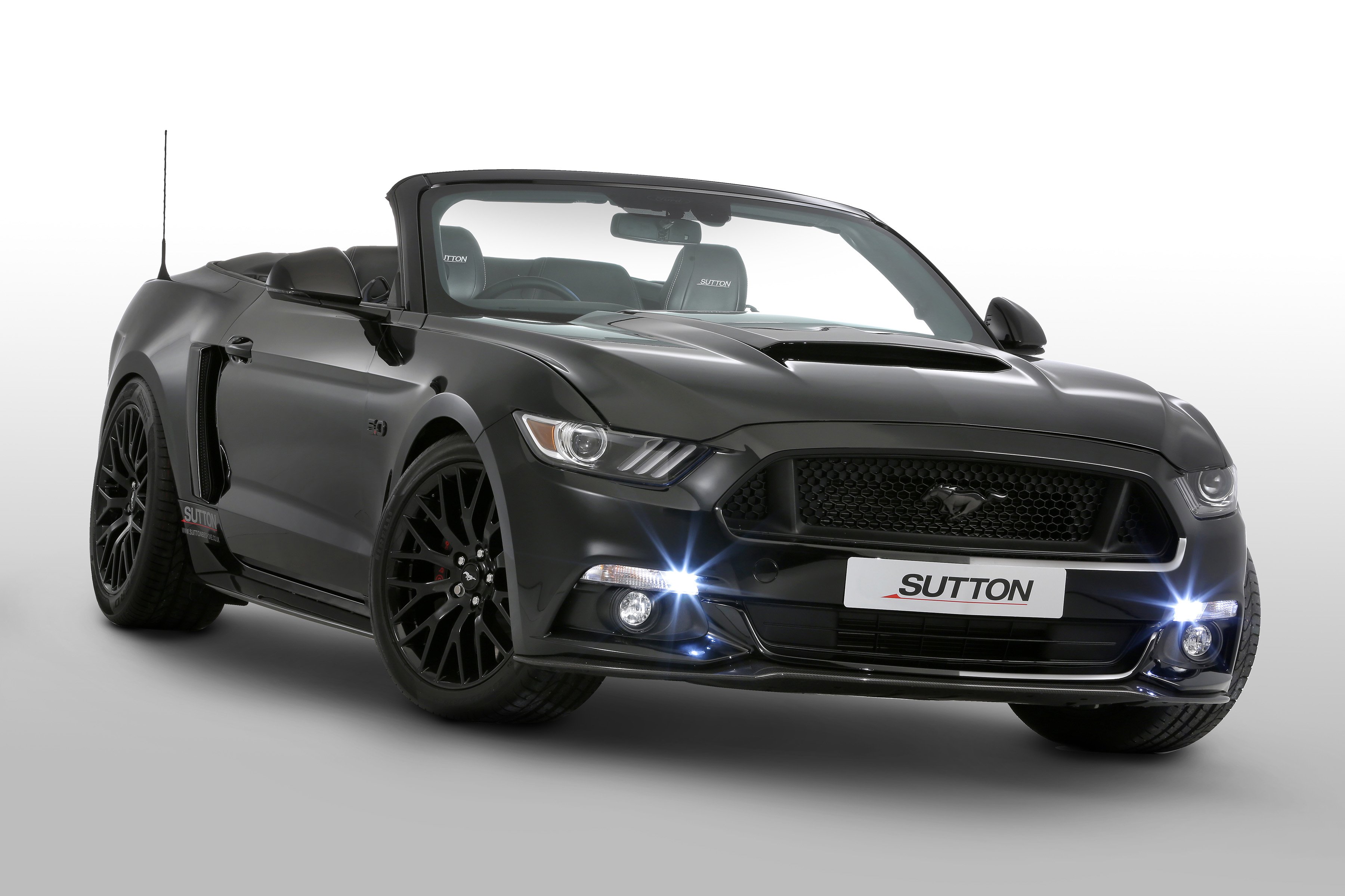 ford, Mustang, Cs500, Convertible, Cars, Modified, Black, 2016 Wallpaper