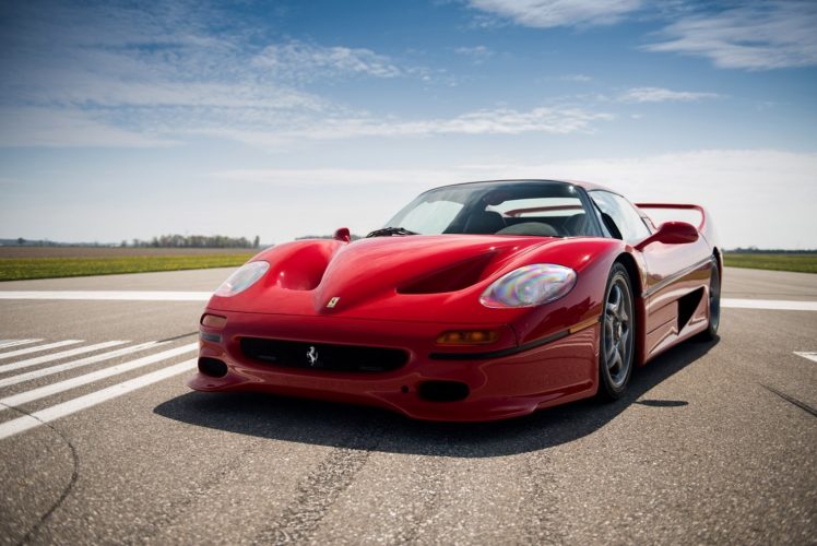 1995, Ferrari, F50, Us spec, Cars, Supercars, Red HD Wallpaper Desktop Background