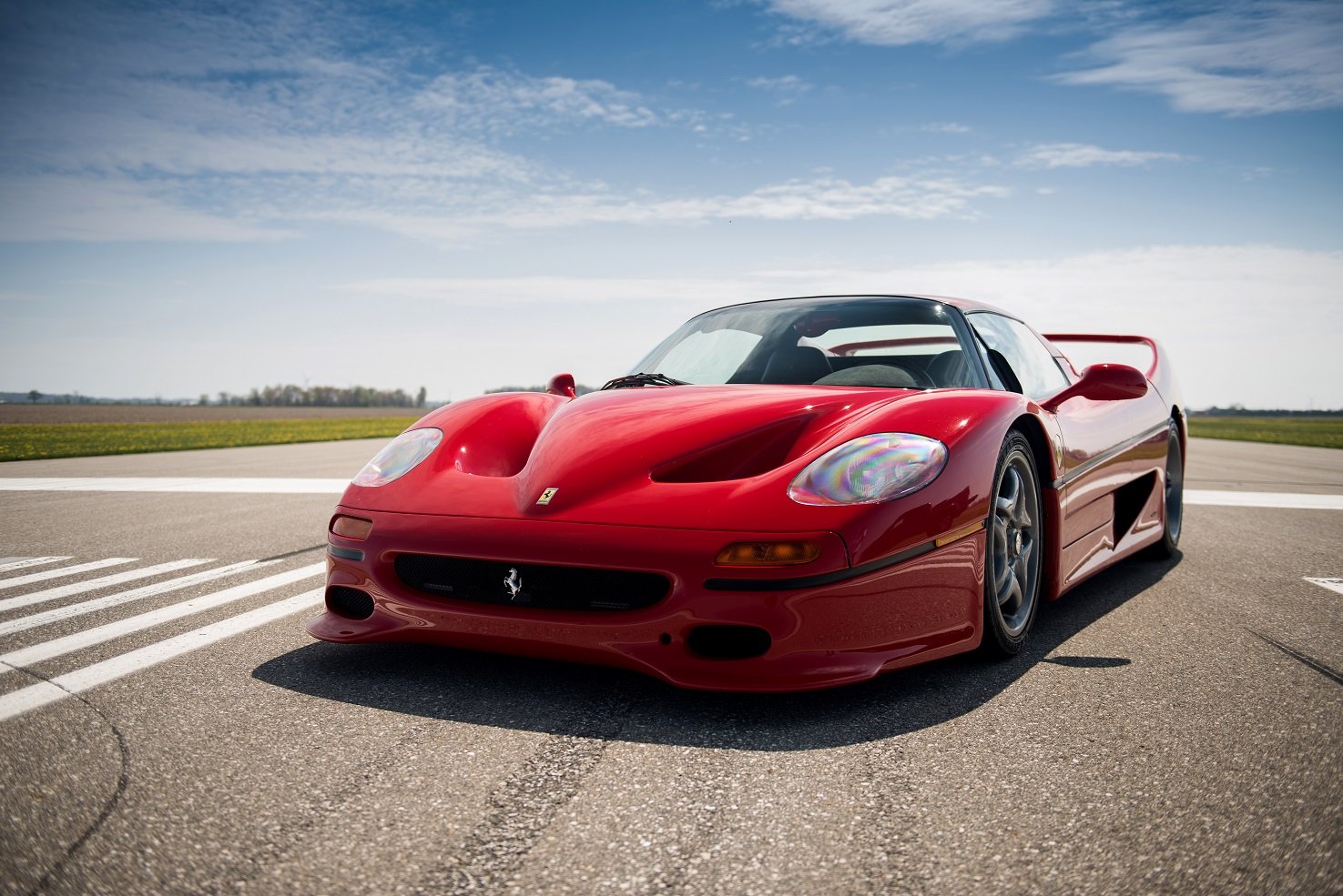 1995, Ferrari, F50, Us spec, Cars, Supercars, Red Wallpaper