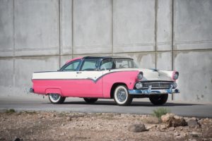 1955, Ford, Fairlane, Crown, Victoria, Skyliner, Cars, Classic