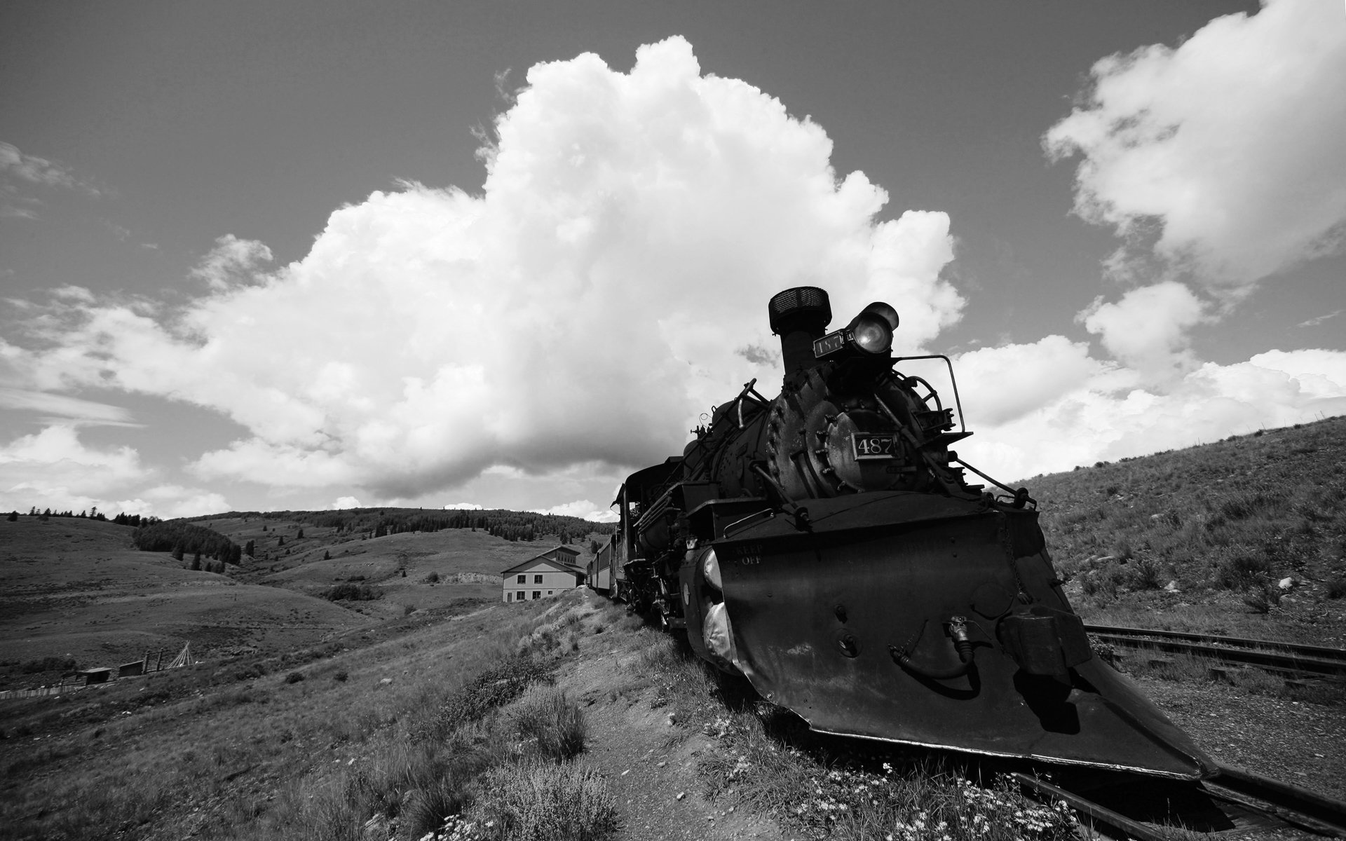 train, Locomotive, Railroad, Trains, Tractor, Tracks, Engine, Railway Wallpaper