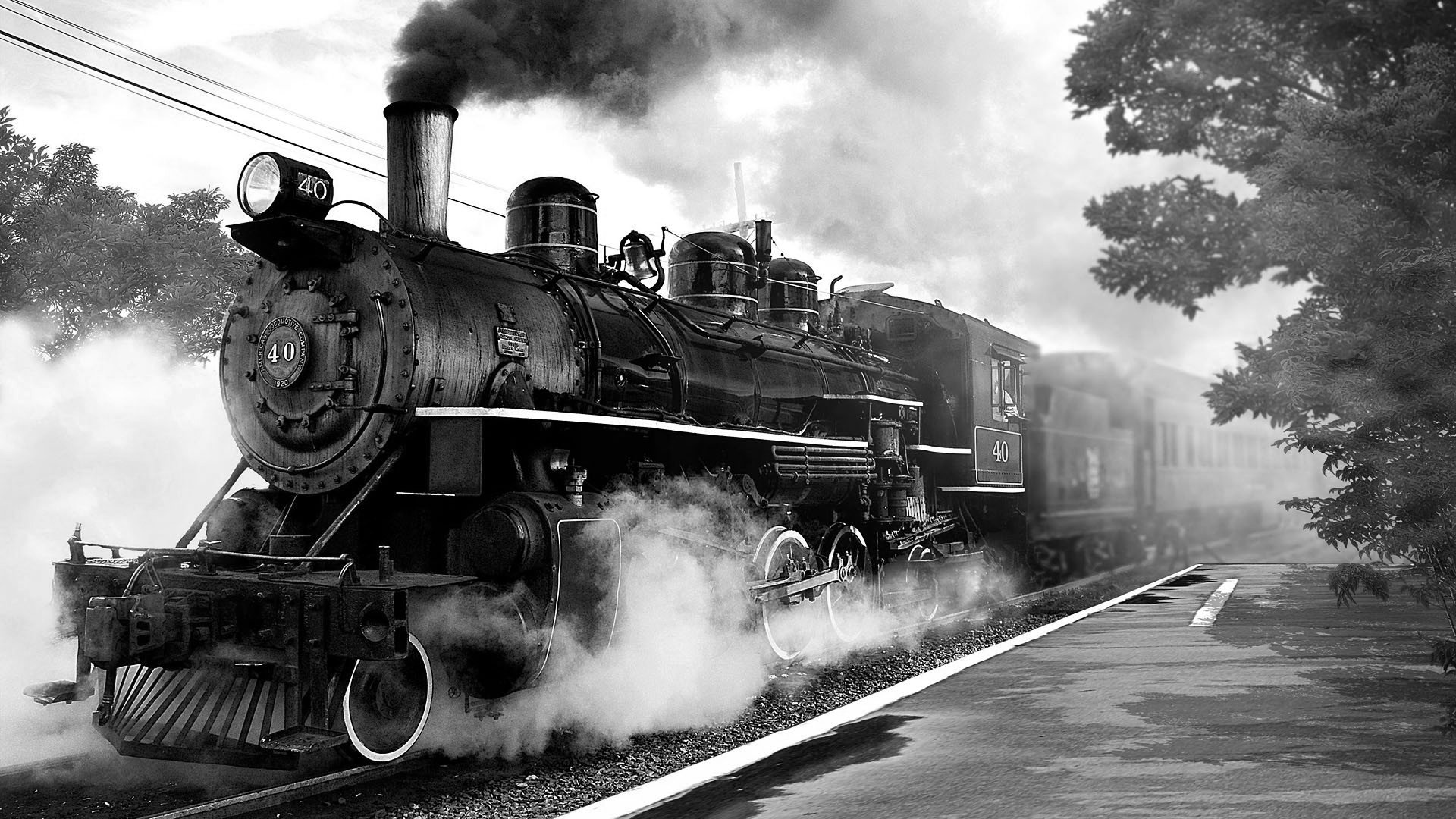 train, Locomotive, Railroad, Trains, Tractor, Tracks, Engine, Railway Wallpaper