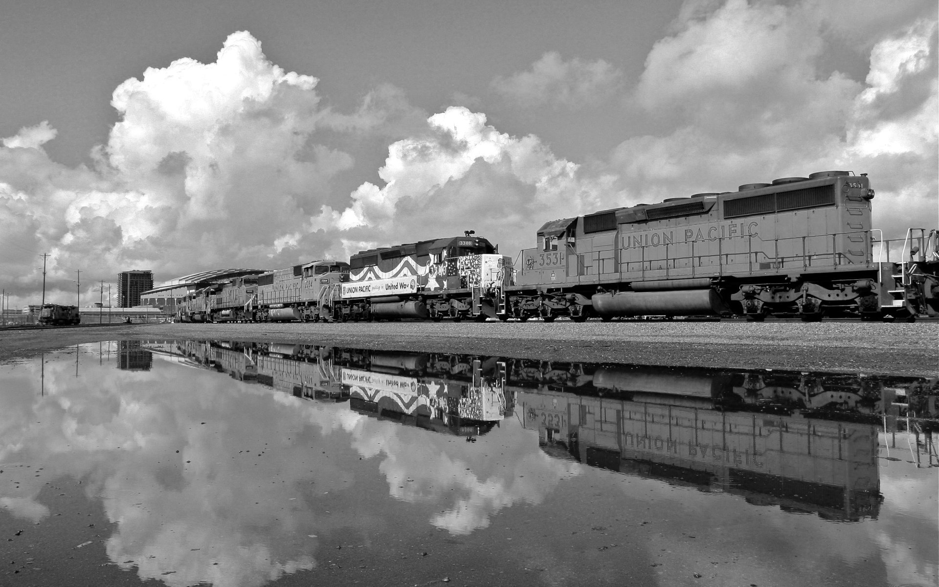 train, Locomotive, Railroad, Trains, Tractor, Tracks, Engine, Railway Wallpaper