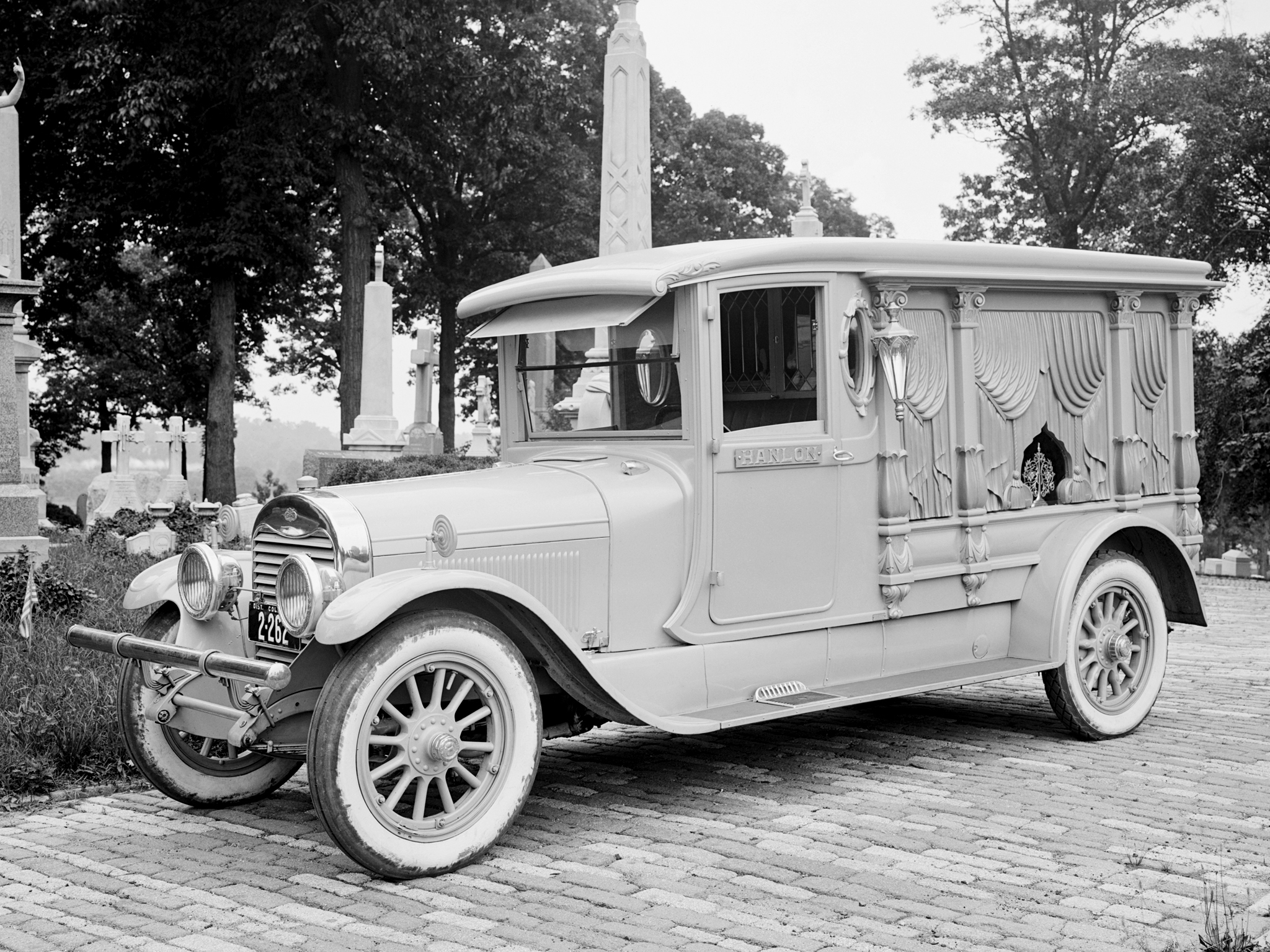 1924, Hanlon, Lincoln, Model l, Hearse, Truck, Trucks, Death, Retro Wallpaper