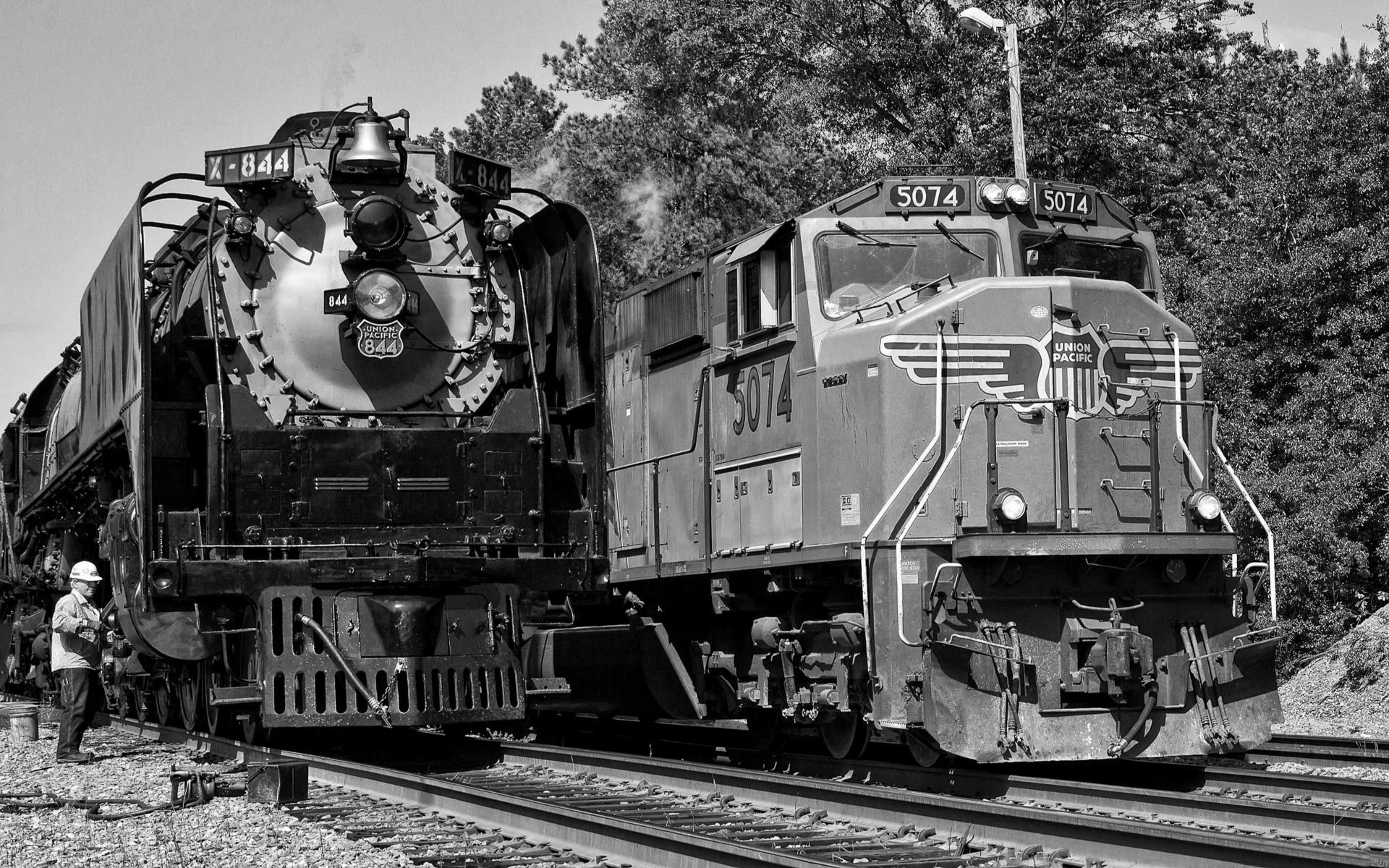 train, Locomotive, Railroad, Trains, Tractor, Tracks, Engine, Railway Wallpaper