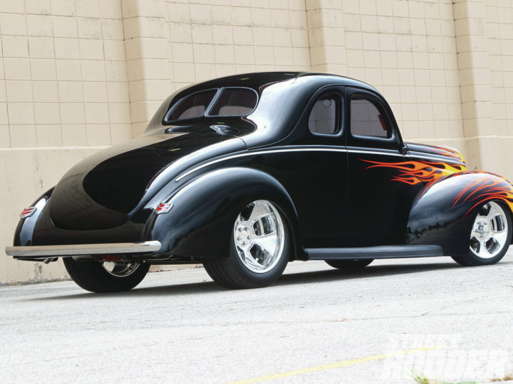 1940, Ford, Coupe, Retro, Hot, Rod, Rods HD Wallpaper Desktop Background