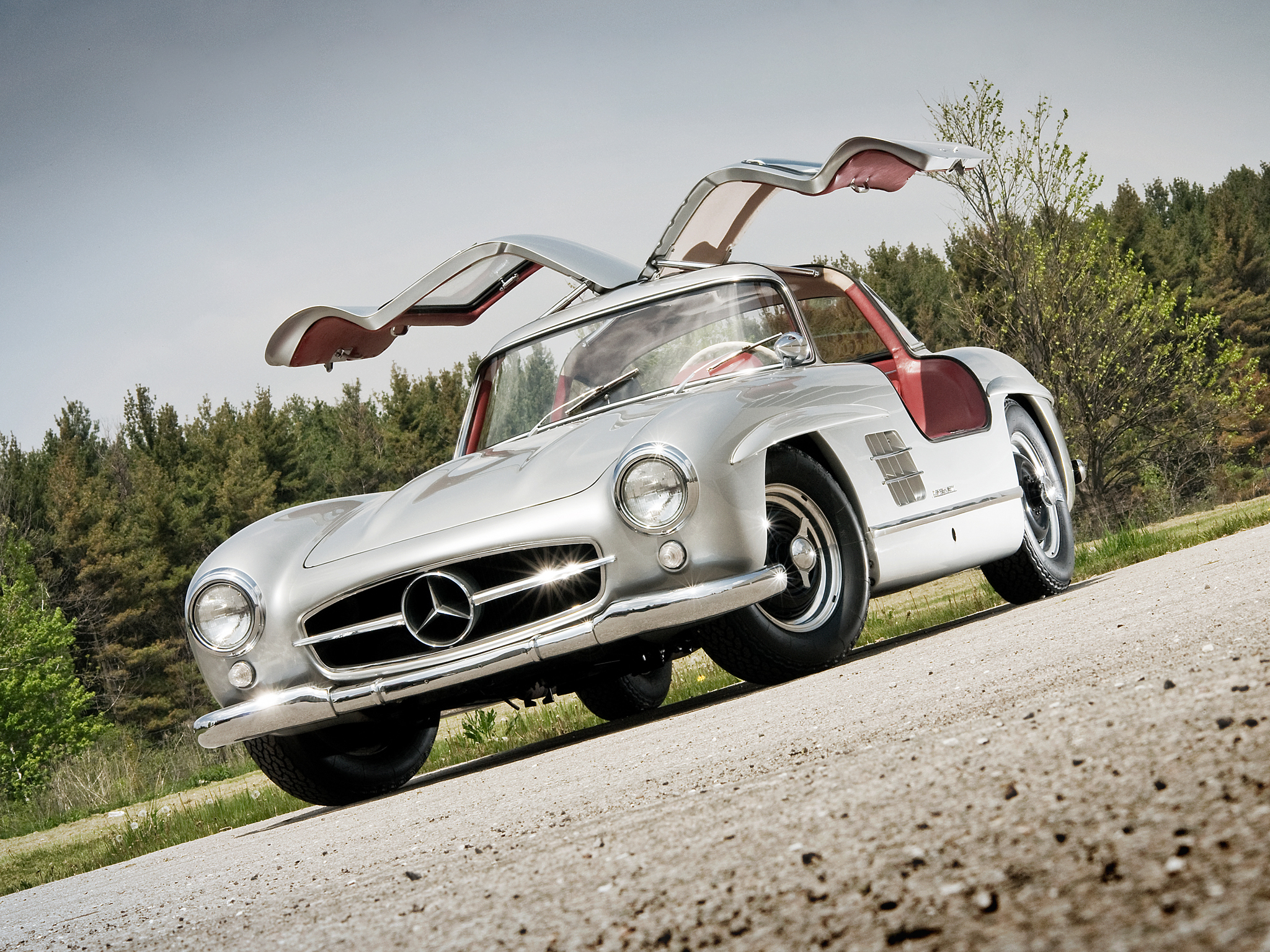 1954, Mercedes, Benz, 300 sl, W198, 300, Tetro, Supercar, Supercars, Gullwing Wallpaper