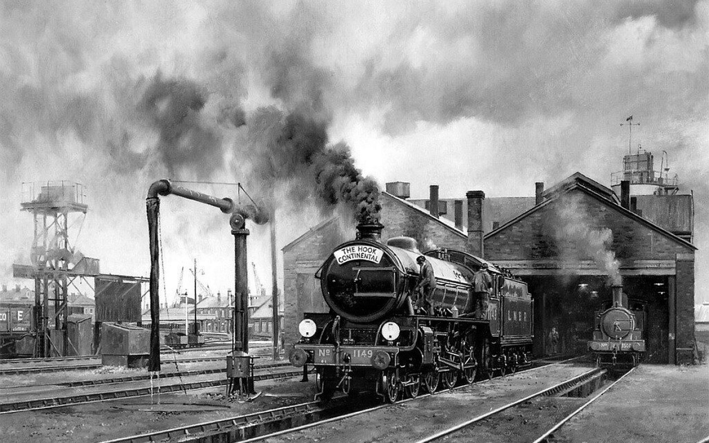 train, Locomotive, Railroad, Trains, Tractor, Tracks, Engine, Railway Wallpaper