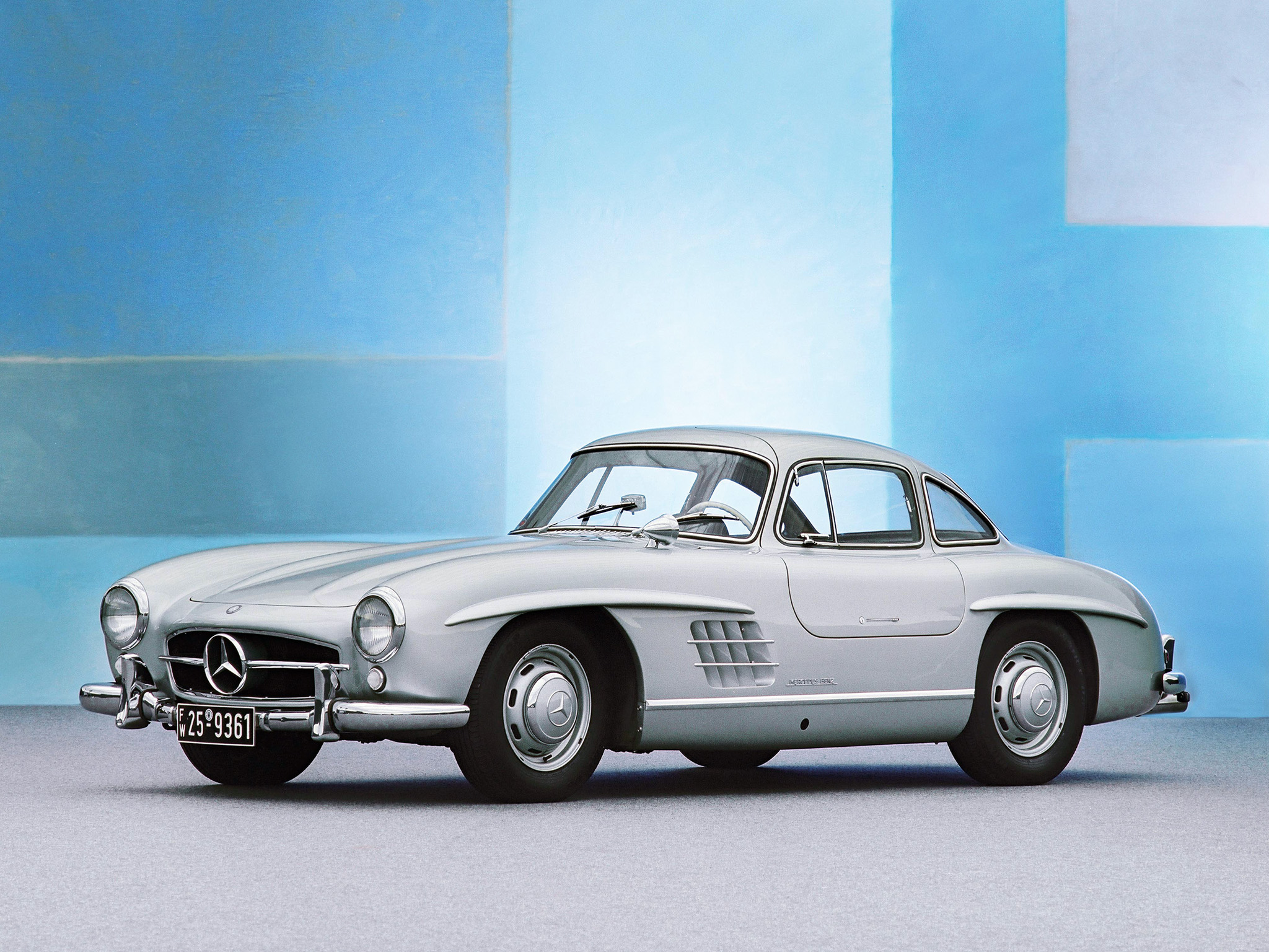 Мерседес Бенц 300sl ретро 1957г