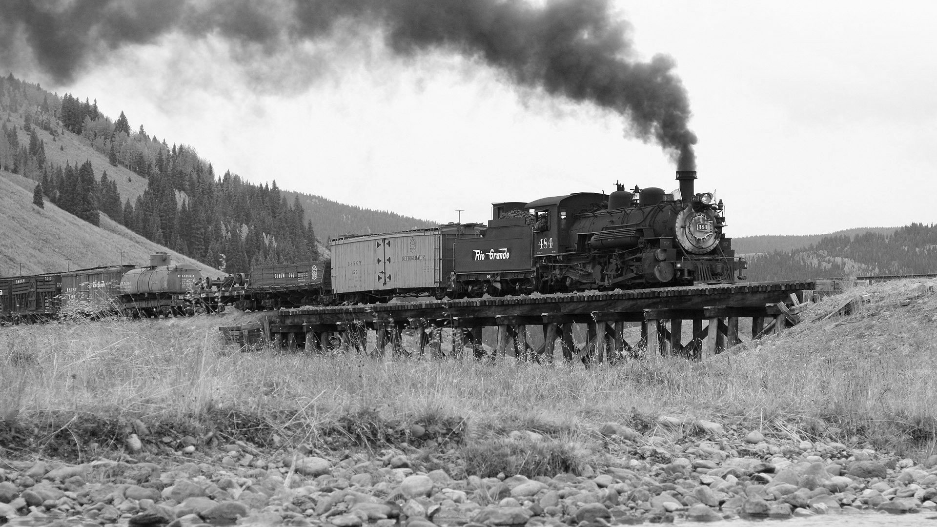 train, Locomotive, Railroad, Trains, Tractor, Tracks, Engine, Railway Wallpaper