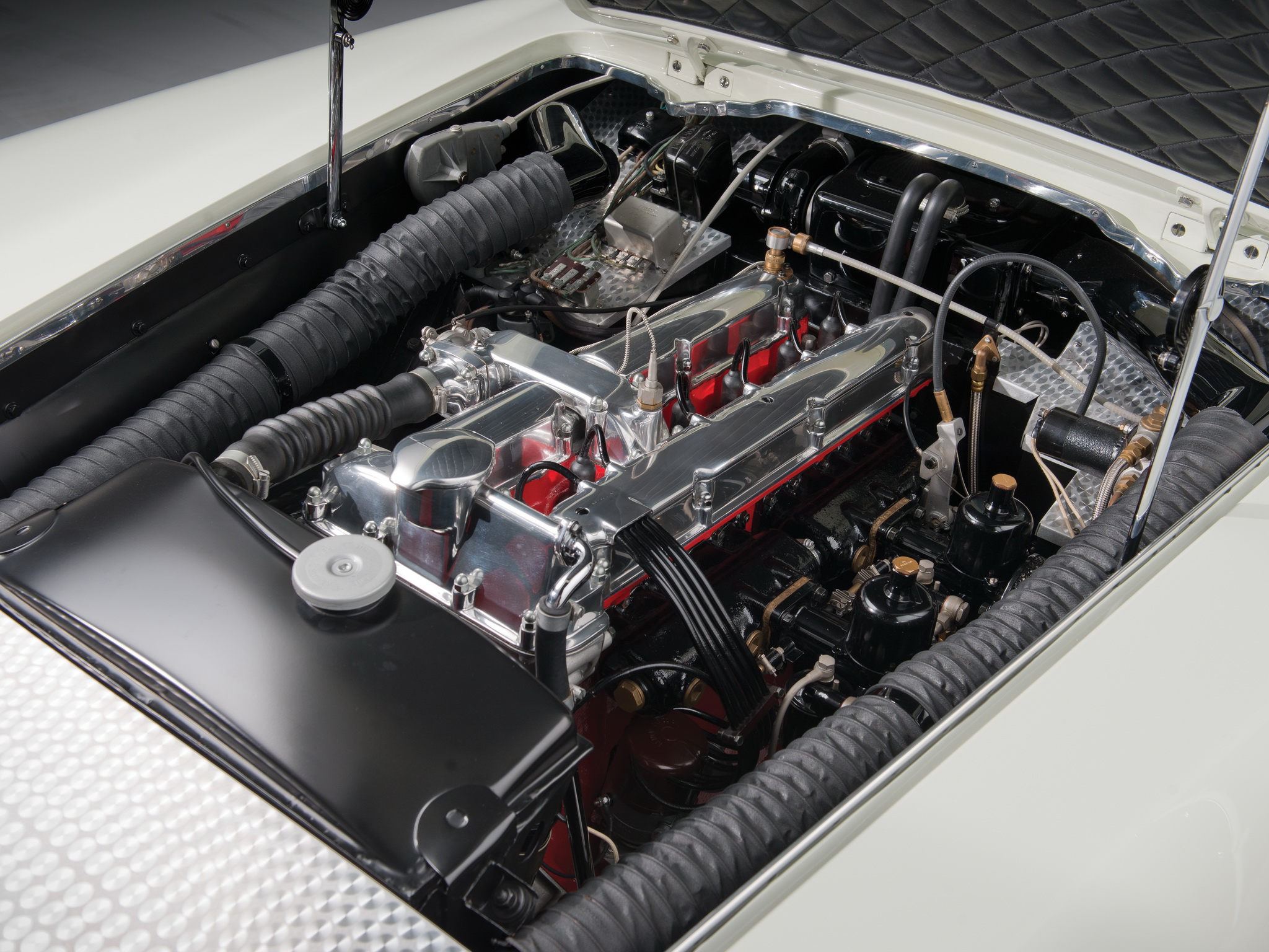 1956, Aston, Martin, Db2 4, Supersonic, Coupe, Mkii, Retro, Engine, Engines Wallpaper