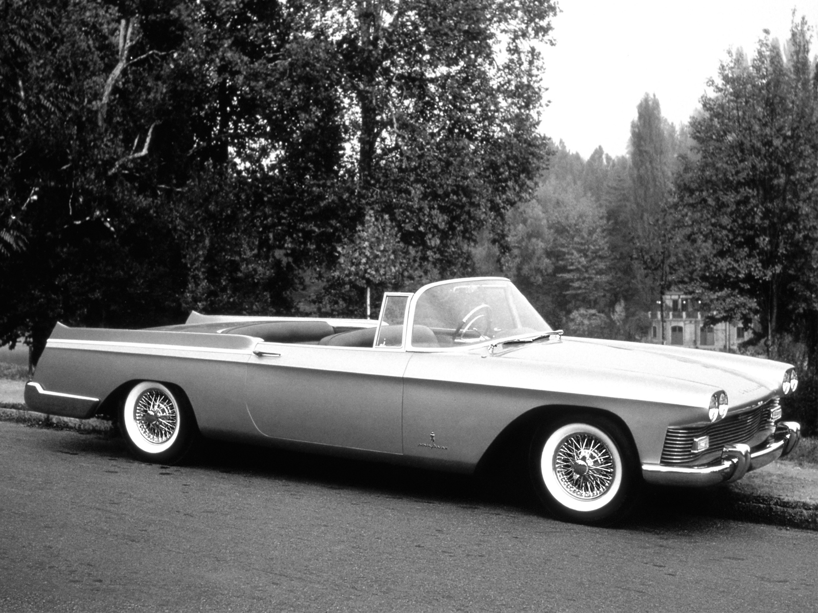 1958, Cadillac, Skylight, Convertible, Retro, Concept Wallpaper