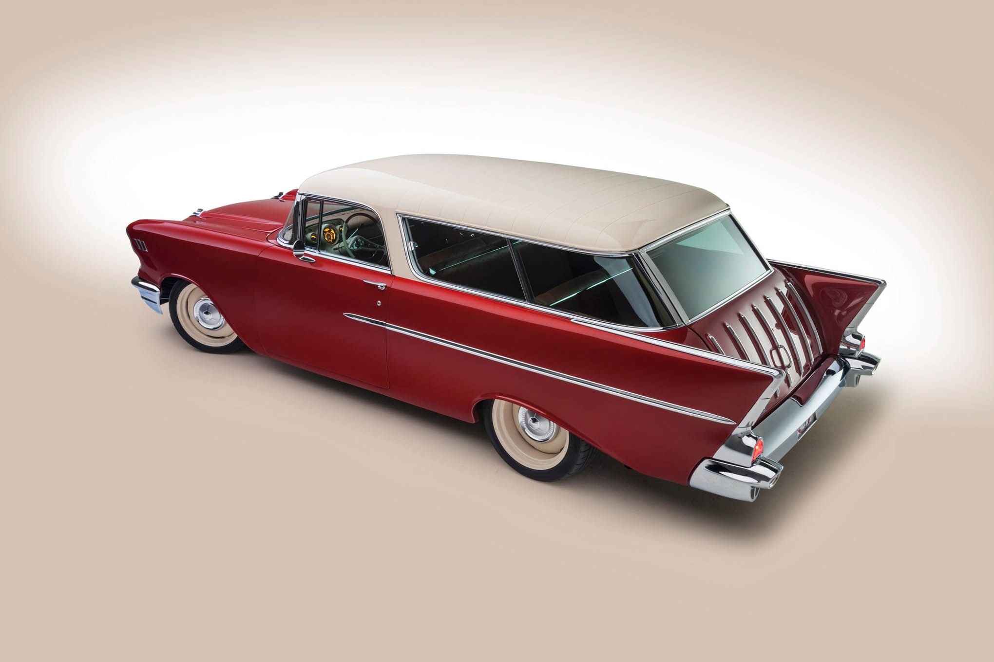 1957, Chevrolet, Chevy, Nomad, Wagon, Custom, Kustom, Streetrod, Street, Rod, Rodder, Low, Usa,  03 Wallpaper