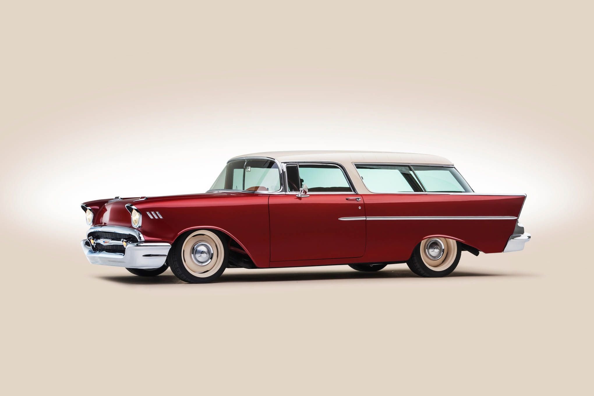 1957, Chevrolet, Chevy, Nomad, Wagon, Custom, Kustom, Streetrod, Street, Rod, Rodder, Low, Usa,  09 Wallpaper