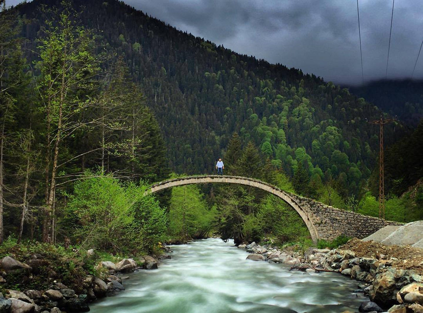 cat, Yaylasi, Rize, Landscape, Nature, Beauty, Amazing, Mountain, Sky, River Wallpaper