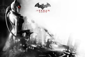 batman, Catwoman, Arkham, City, Batman, Arkham, City