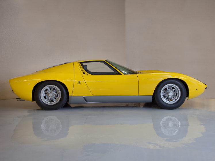 1966, Lamborghini, Miura, P400, Classic, Supercar, Supercars HD Wallpaper Desktop Background
