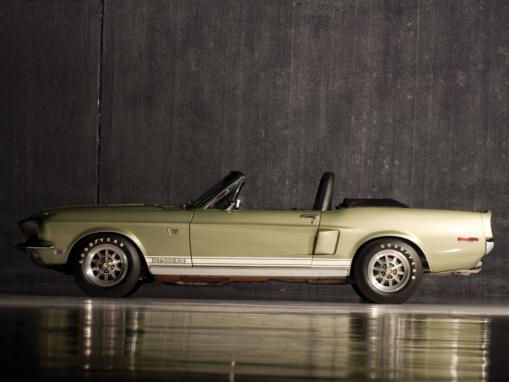 1968, Shelby, Gt500 kr, Gt500, Convertible, Ford, Mustang, Muscle, Classic, Fd Wallpaper
