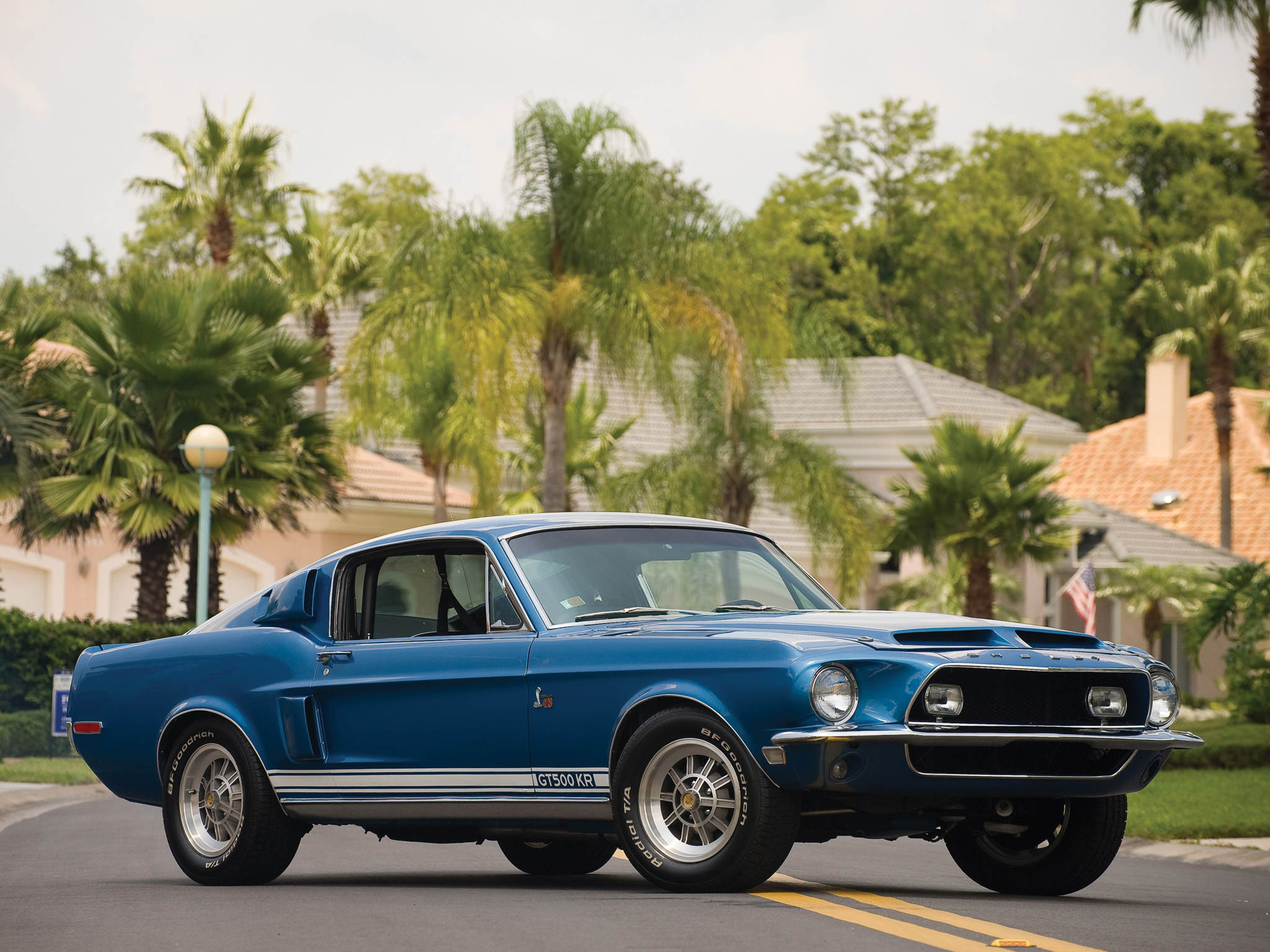 1968, Shelby, Gt500 kr, Gt500, Ford, Mustang, Muscle, Classic Wallpaper