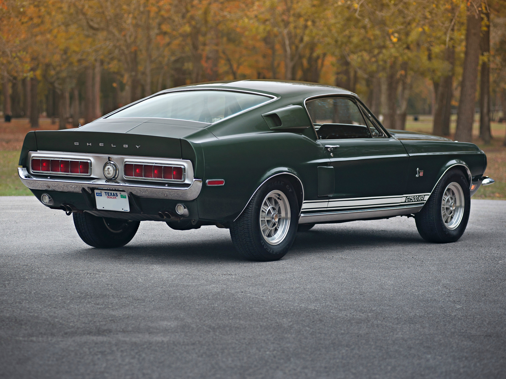 1968, Shelby, Gt500 kr, Gt500, Ford, Mustang, Muscle, Classic Wallpaper