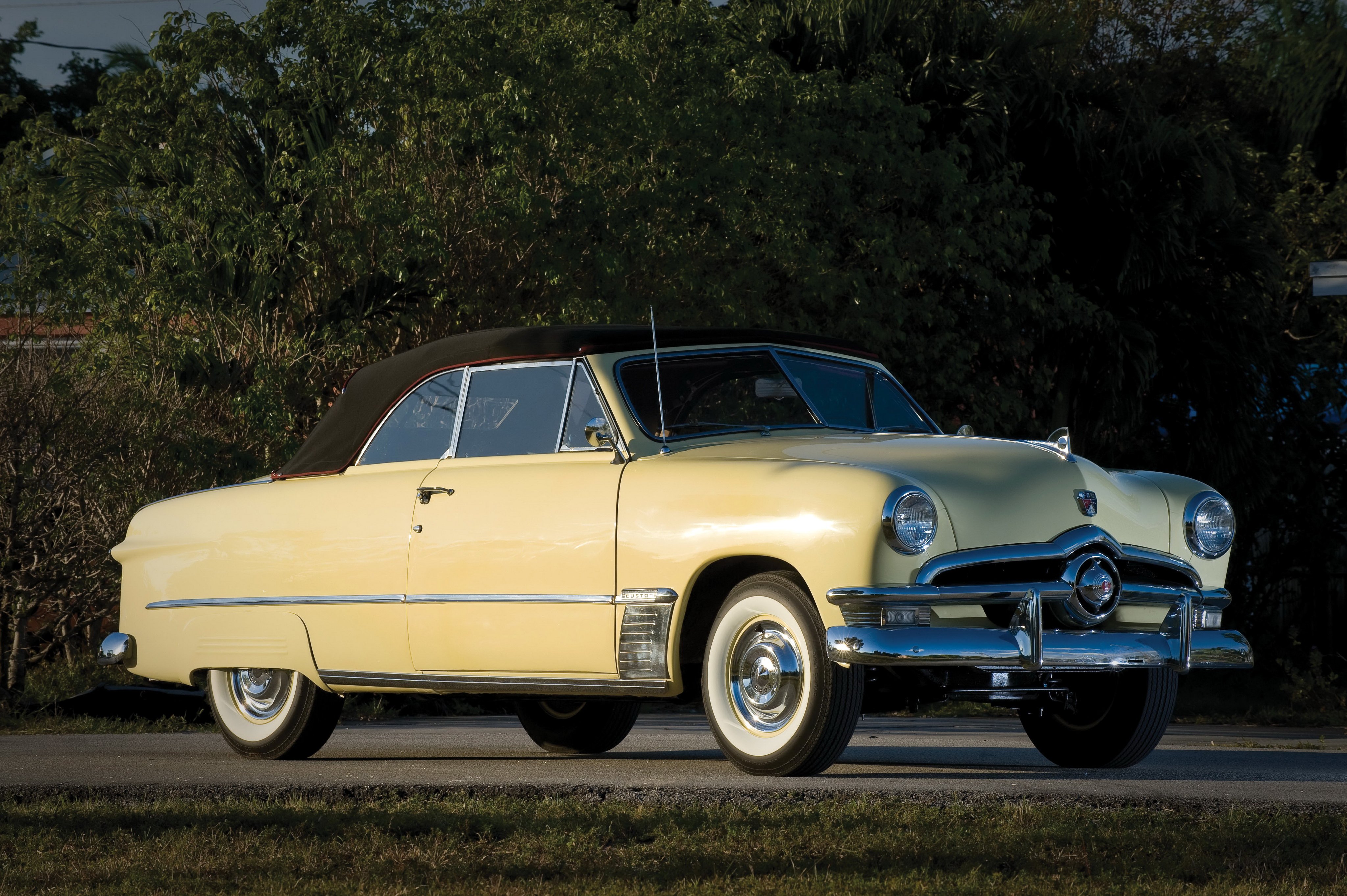 1950, Ford, Custom, Deluxe, Convertible, Coupe, Cars, Classic Wallpaper