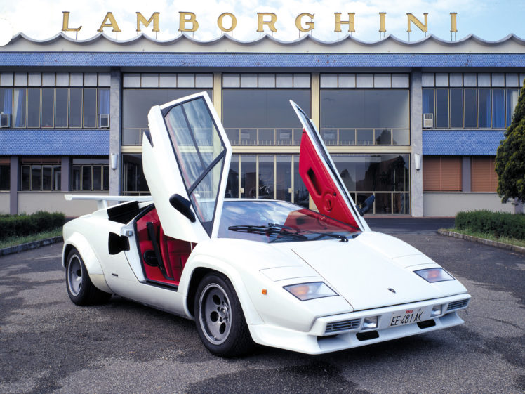 1985, Lamborghini, Countach, Lp5000 s, Quattrovalvole, Lp5000, Classic, Supercars, Supercar HD Wallpaper Desktop Background