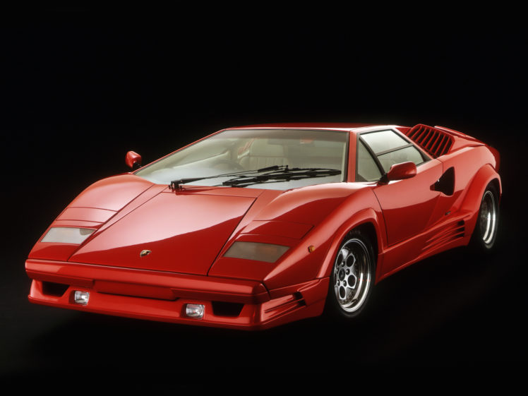 1988, Lamborghini, Countach, Uk spec, Classic, Supercar, Supercars HD Wallpaper Desktop Background