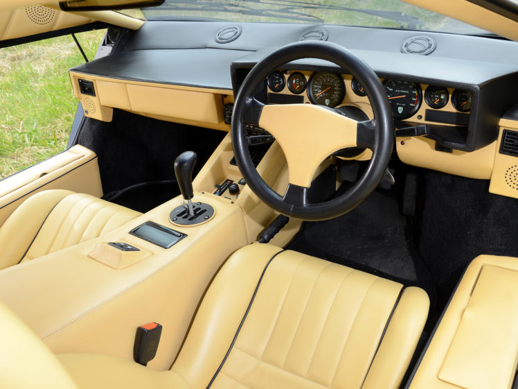 1988, Lamborghini, Countach, Uk spec, Classic, Supercar, Supercars, Interior HD Wallpaper Desktop Background