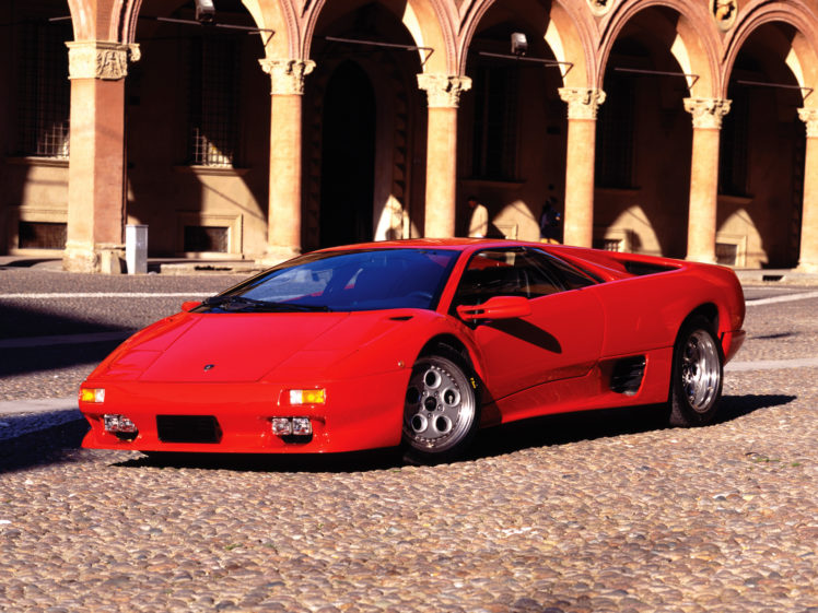 1993, Lamborghini, Diablo vt, Diablo, Supercar, Supercars HD Wallpaper Desktop Background